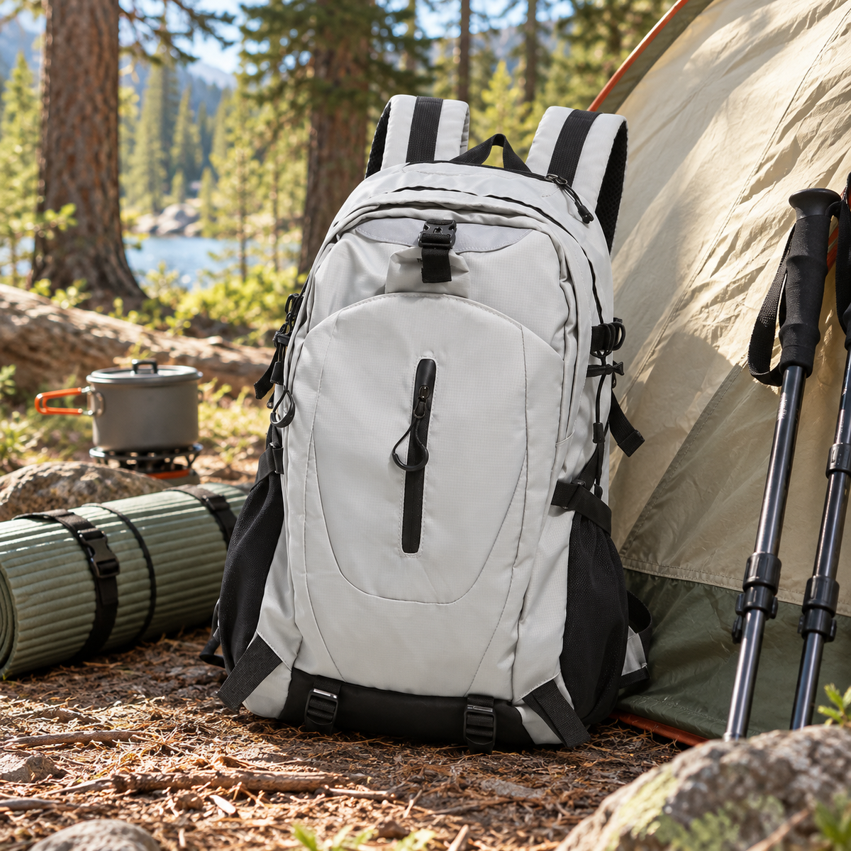 🎒 Waterproof Hiking Backpack | Nylon Fabric | Outdoor Trekking | Hikers & Travelers | Lightweight Adventure Design