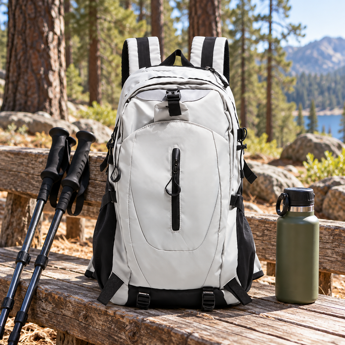 🎒 Waterproof Hiking Backpack | Nylon Fabric | Outdoor Trekking | Hikers & Travelers | Lightweight Adventure Design