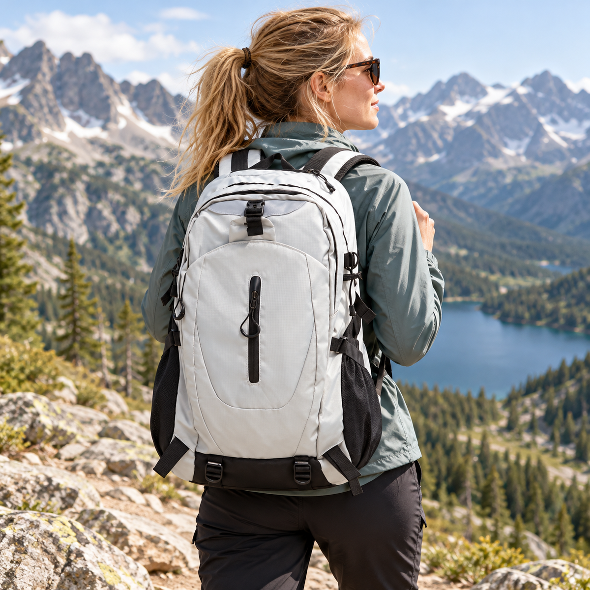 🎒 Waterproof Hiking Backpack | Nylon Fabric | Outdoor Trekking | Hikers & Travelers | Lightweight Adventure Design