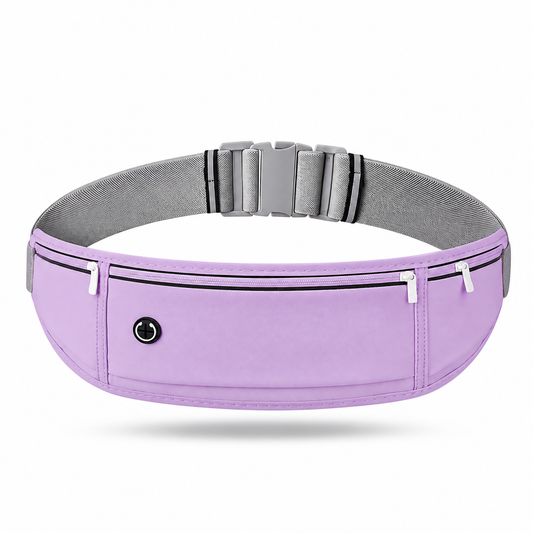 🏃 Running Belt | Lightweight Nylon Fabric | Jogging Fitness | Active Runners | Slim Hands-Free Storage