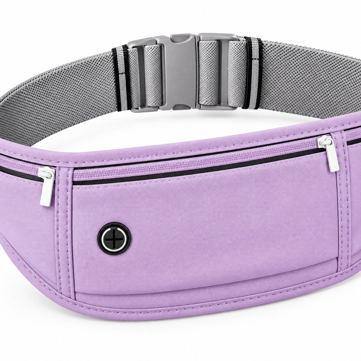 🏃 Running Belt | Lightweight Nylon Fabric | Jogging Fitness | Active Runners | Slim Hands-Free Storage