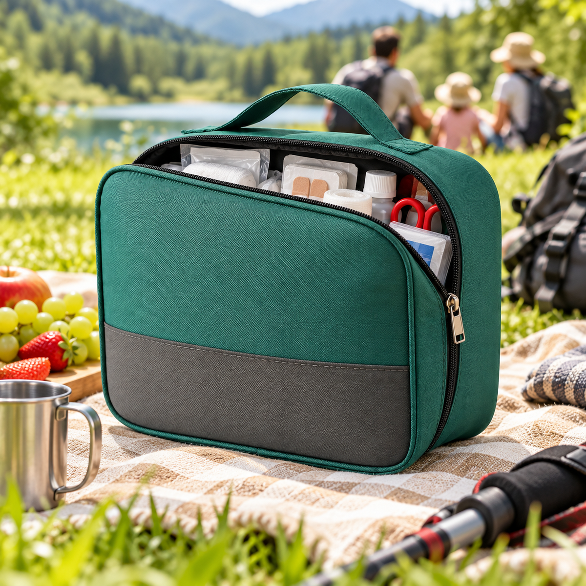 🩹 Medical Bag | Durable Oxford Fabric | Outdoor Emergency | Caregivers & Travelers | Organized First Aid Storage