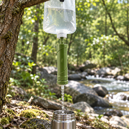 💧 Water Filter | Durable ABS Material | Outdoor Survival | Campers & Hikers | Portable Clean Water Solution