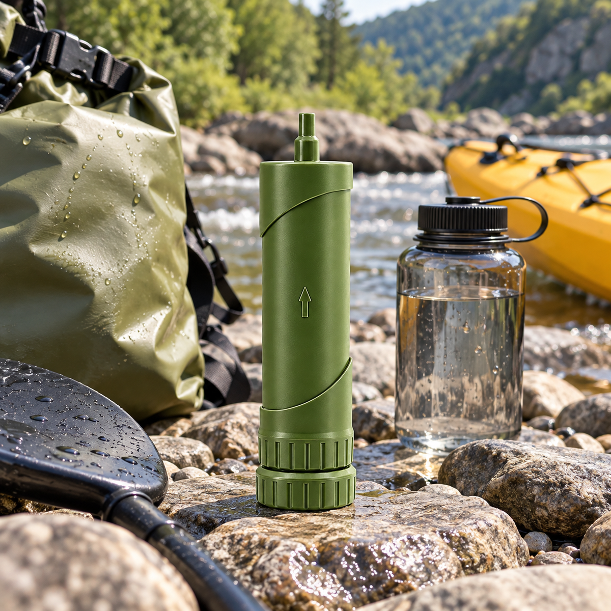 💧 Water Filter | Durable ABS Material | Outdoor Survival | Campers & Hikers | Portable Clean Water Solution