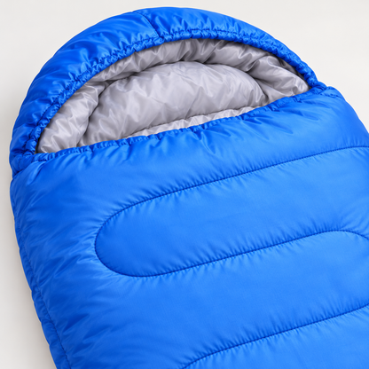 🏕️ Sleeping Bag | Soft Polyester Fabric | Camping Outdoor | Campers & Travelers | Lightweight Warmth Essential